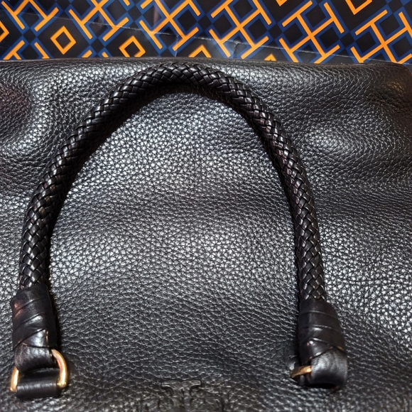 Tory Burch Pebble Leather Handbag - Picture 3 of 12